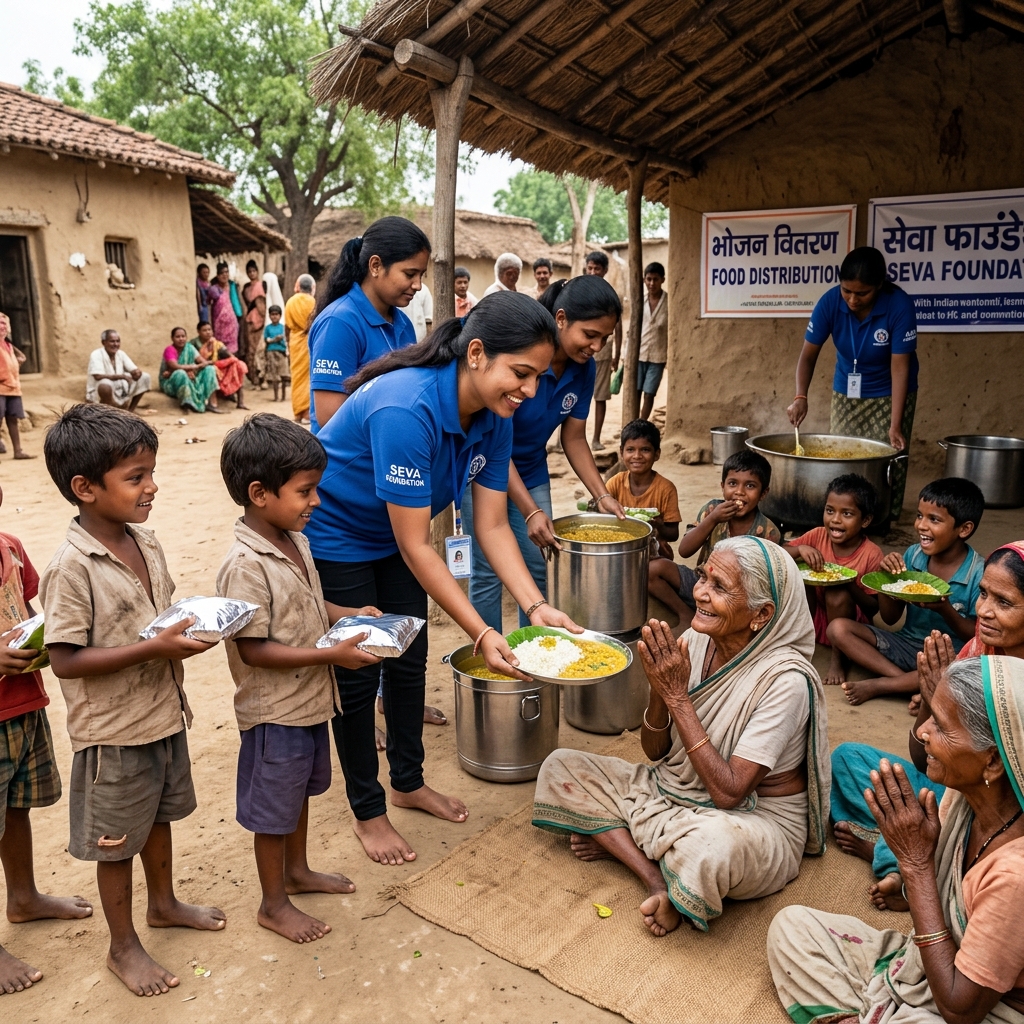 Emergency Ration & Food Distribution Drive