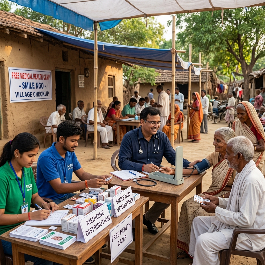 FREE MEDICAL & HEALTH CHECKUP CAMPS